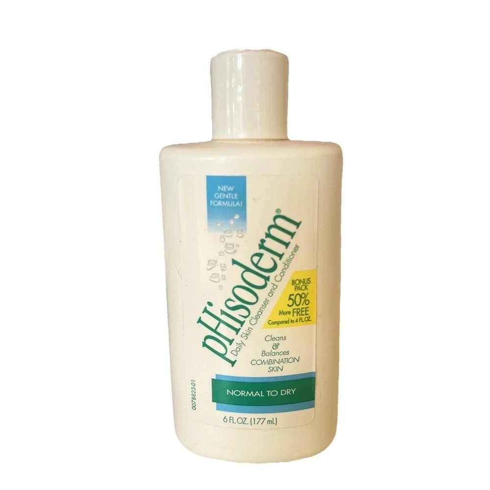 Phisoderm Gentle Daily‎ Skin Clean & Balance Combo Skin Vtg Chattanooga 6 Oz New